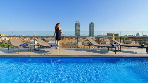 Accommodation - H10 Marina Barcelona - Pool view - Barcelona