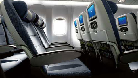 Seats in World Traveller.