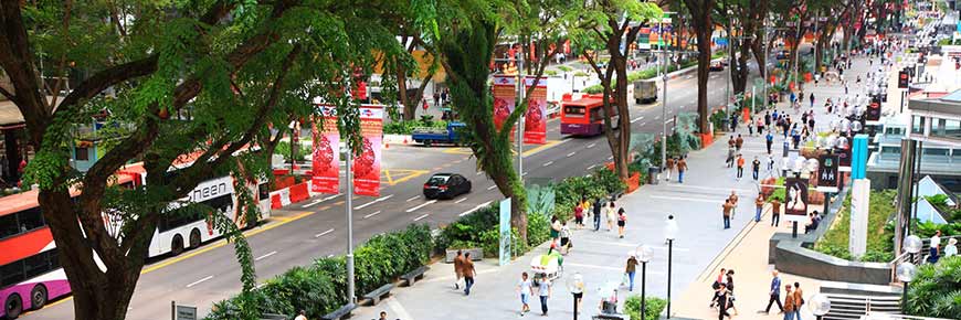 Orchard road.