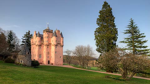 Craigievar Castle.