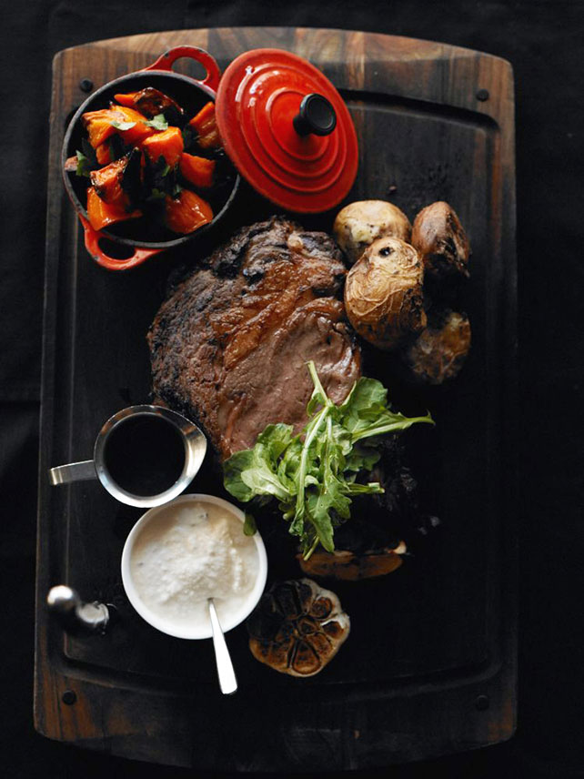 Try a prime steak at Charcut.