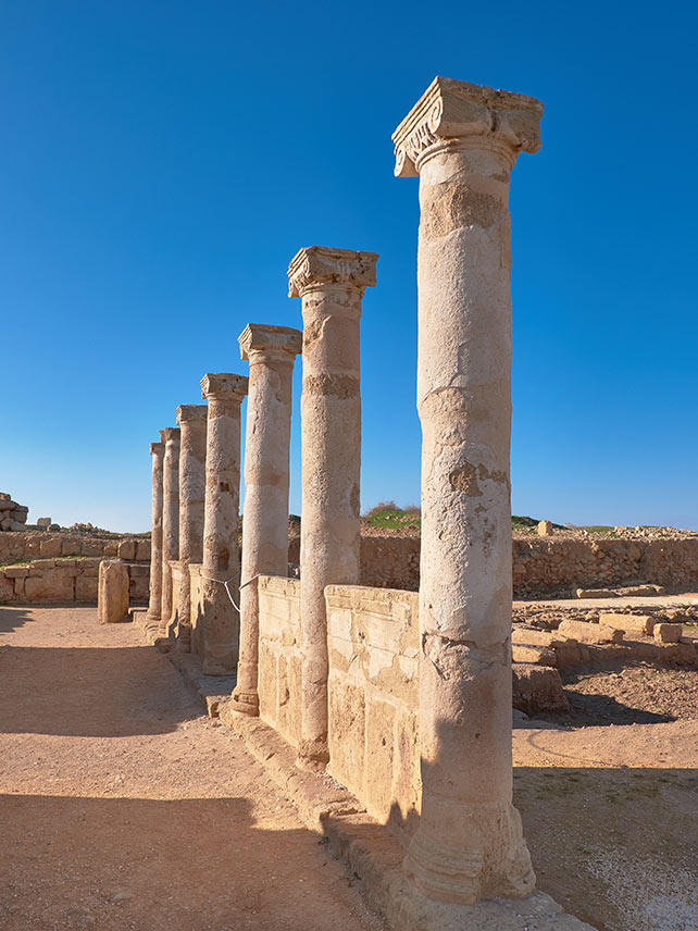 Explore the ancient ruins in Paphos © Adobe Stock.