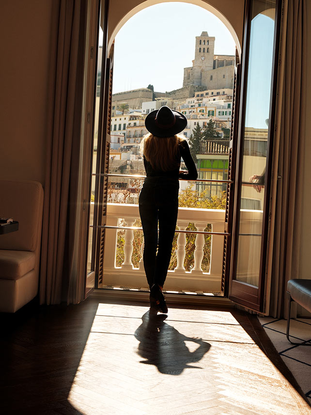 Enjoy the view from the Gran Hotel Montesol, Curio Collection by Hilton, Ibiza Town. © Hilton.