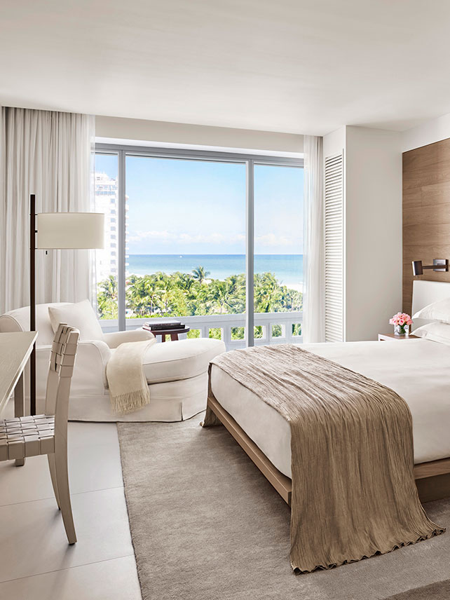 The Miami Beach EDITION – Ocean View room. © EDITION Hotels.