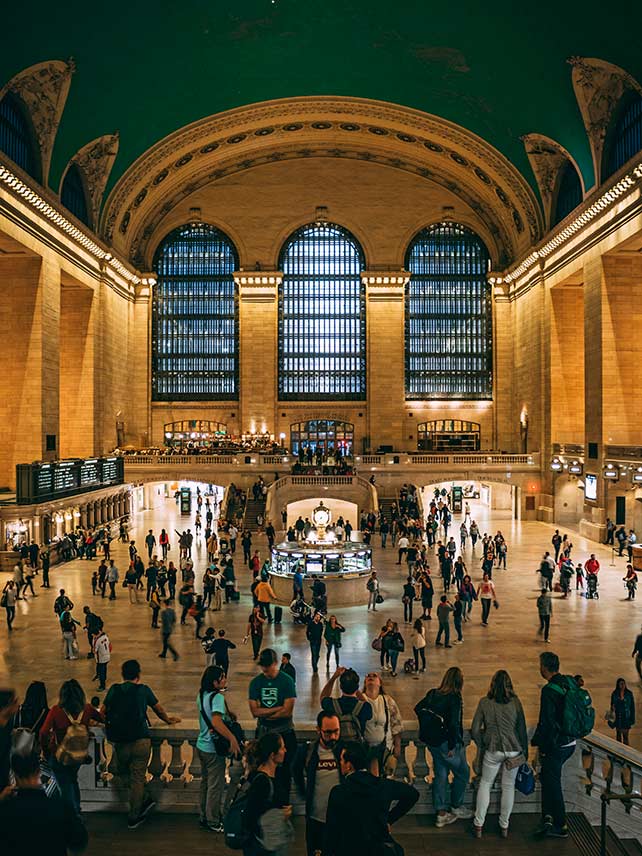 La estación Grand Central está llena de sorpresas: desde un bar escondido hasta una galería de susurros