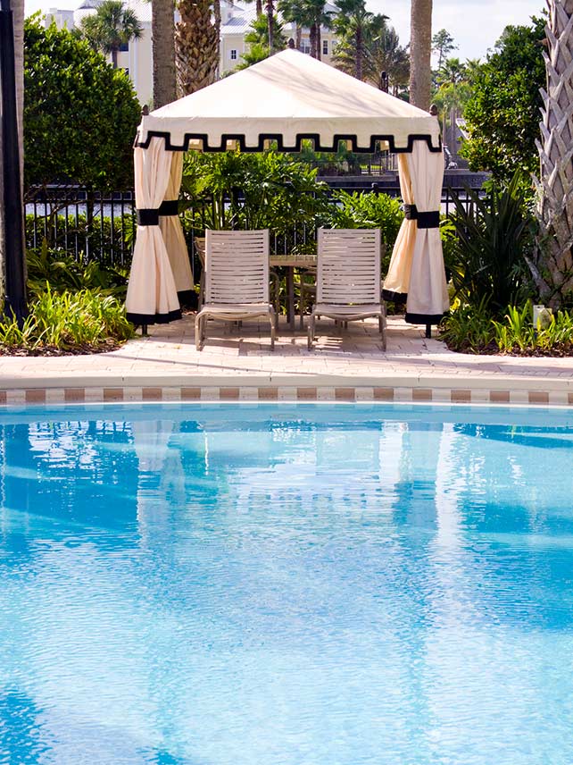 Poolside at the Sheraton Vistana Villages Resort Villas, I-Drive/Orlando. ©2018 Marriott International, Inc.