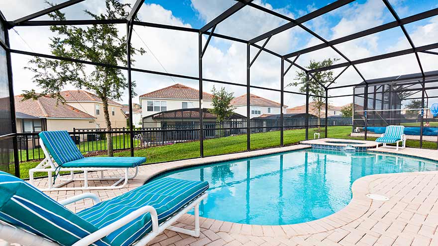 Typical pool at Windsor Hills Executive Plus Homes. © Ocean Beds