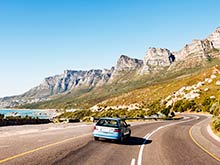 Car hire in South Africa.