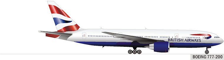 Boeing 777-200.