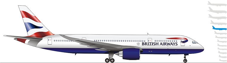 Boeing 787-8.