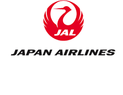 Japan Airlines logo.