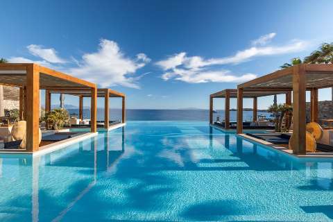 Hébergement - Santa Marina a Luxury Collection Resort Mykonos - Vue sur piscine - Mykonos