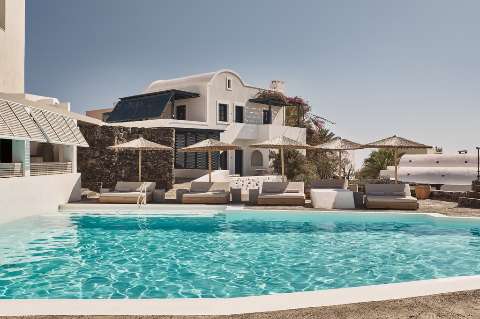 Hébergement - Vedema a Luxury Collection Resort - Vue sur piscine - Santorini