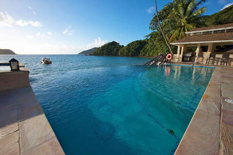 Hébergement - Blue Waters Inn - Vue sur piscine - Tobago